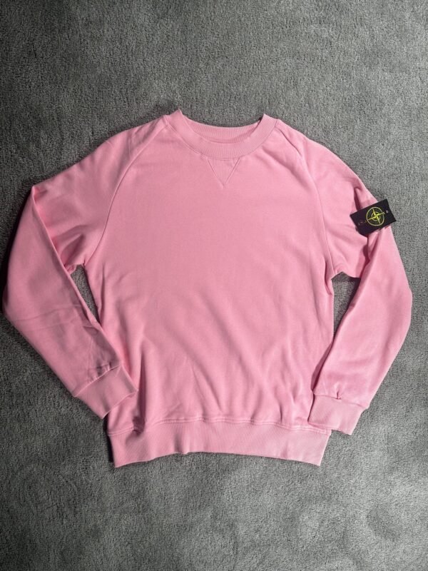 Sudadera Stone Island Rosa