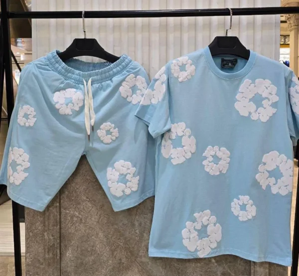 Conjunto Corto Denim Tears