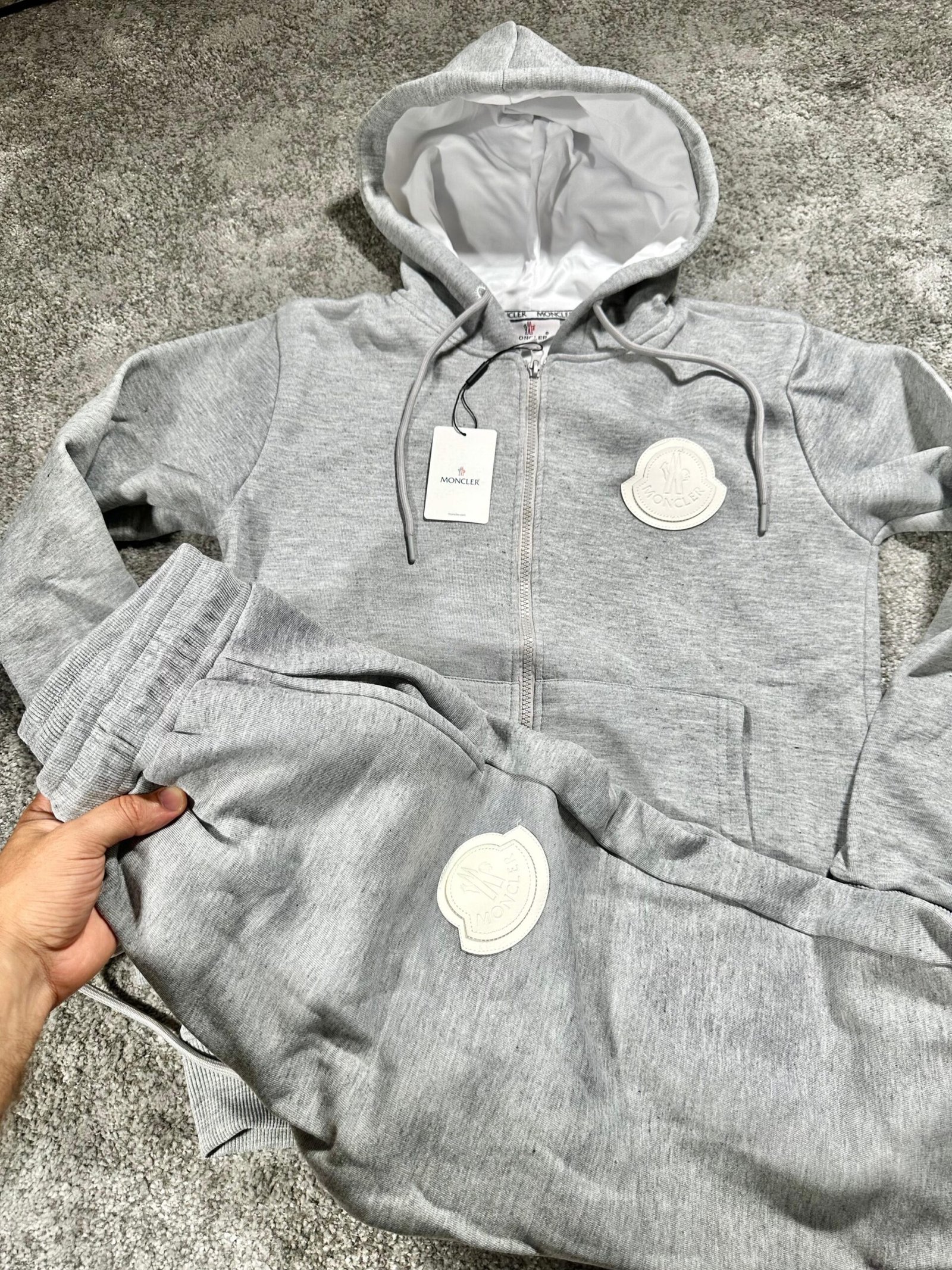 Chándal Moncler Gris