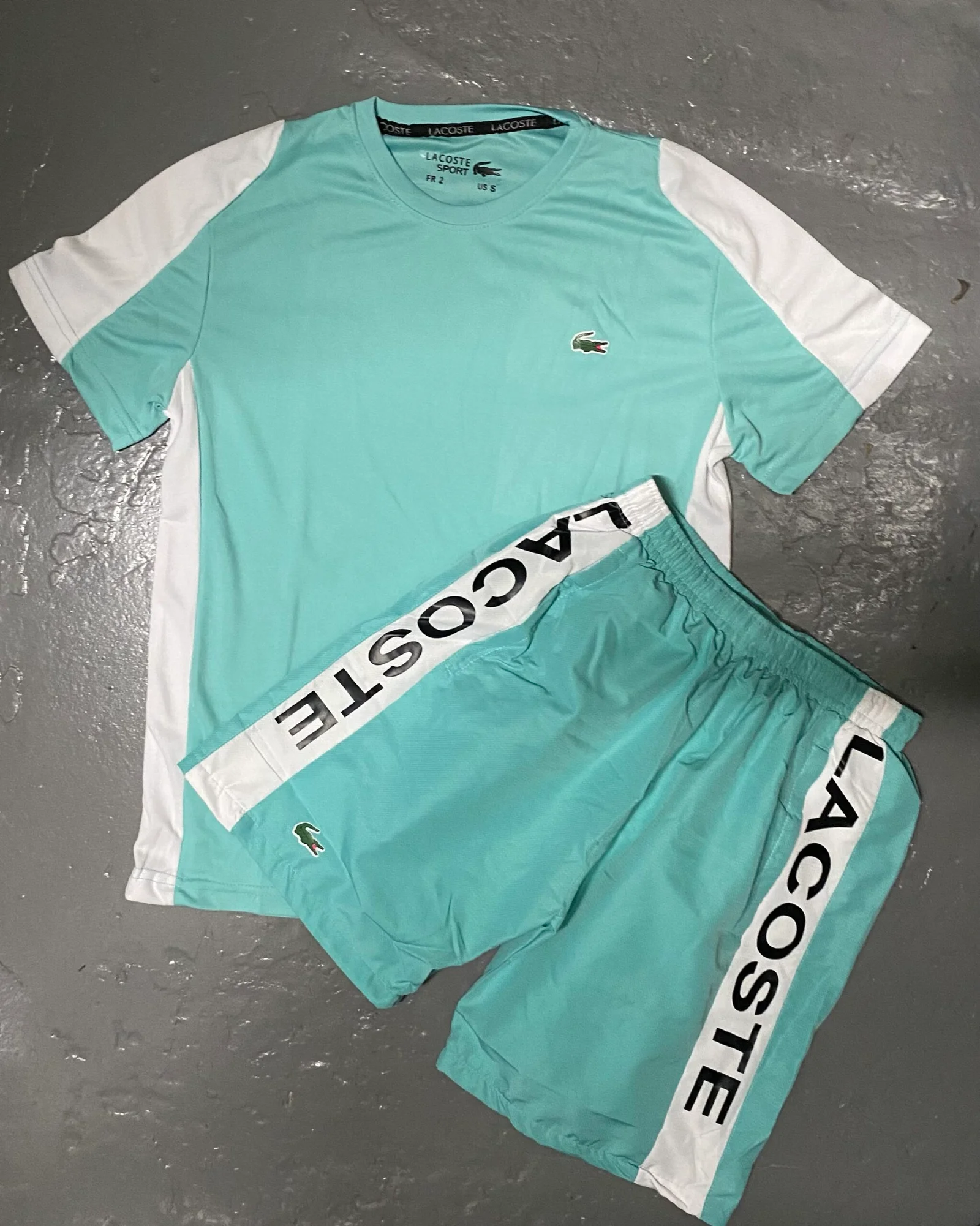 Conjunto Corto Lacoste Poliester